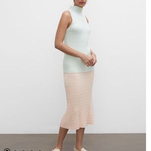 NWOT Club Monaco Geo Mix Shell Skirt Medium